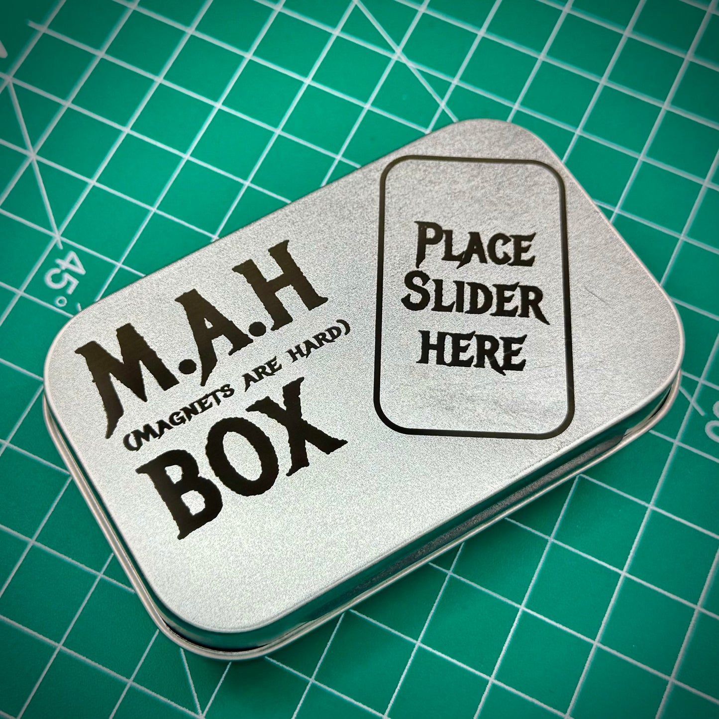 M.A.H Box - Magnets Are Hard - Slider Tool Box